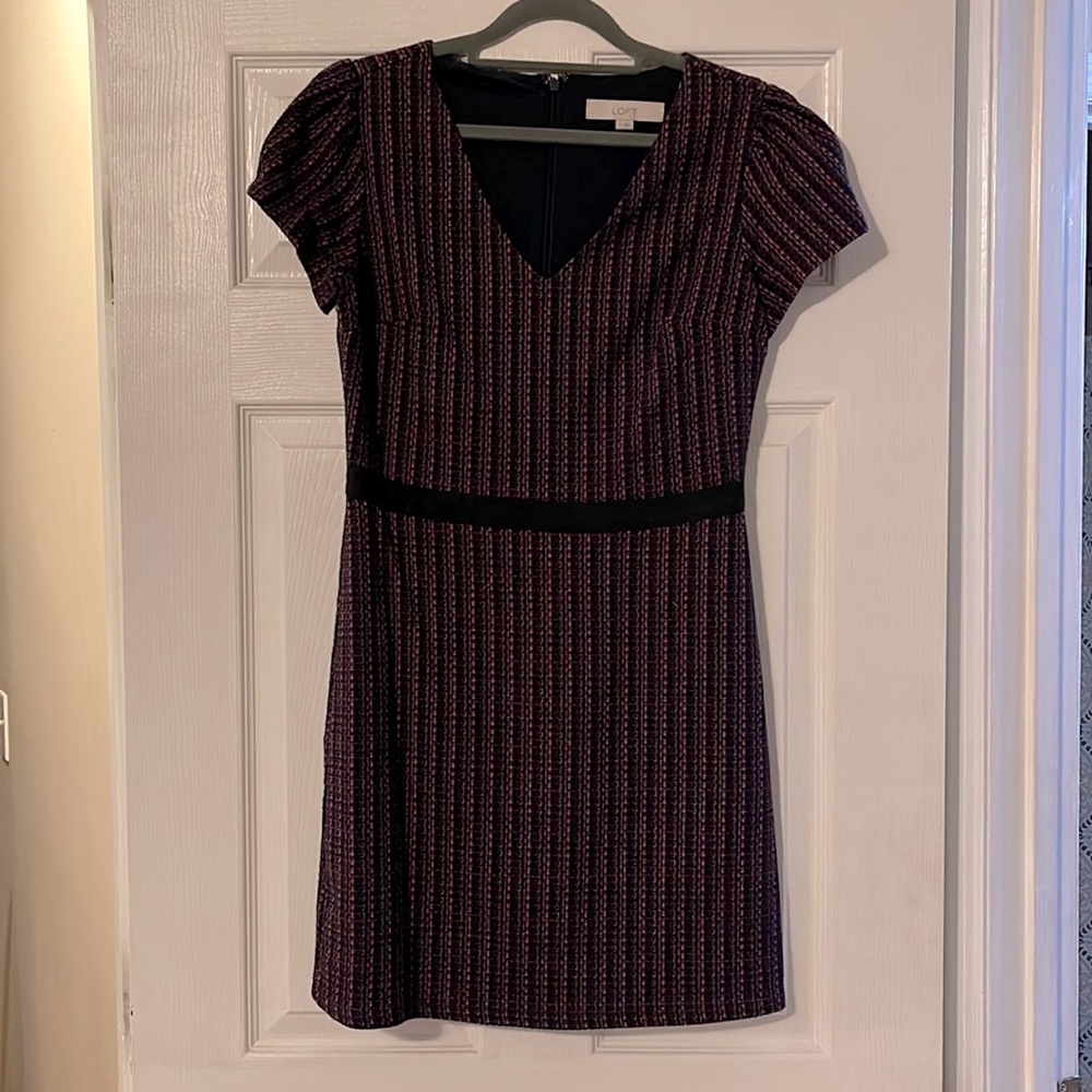 LOFT | NWOT Tweed Dress | Sz 2